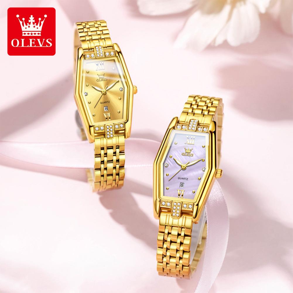 Elegant Women Watches Fashion Quartz Watches Waterproof Luminous Stainless Steel Wristwatch Gifts
