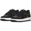 New Nike Air Force 1 Low Black Pink Barely Volt GS CD7406-001