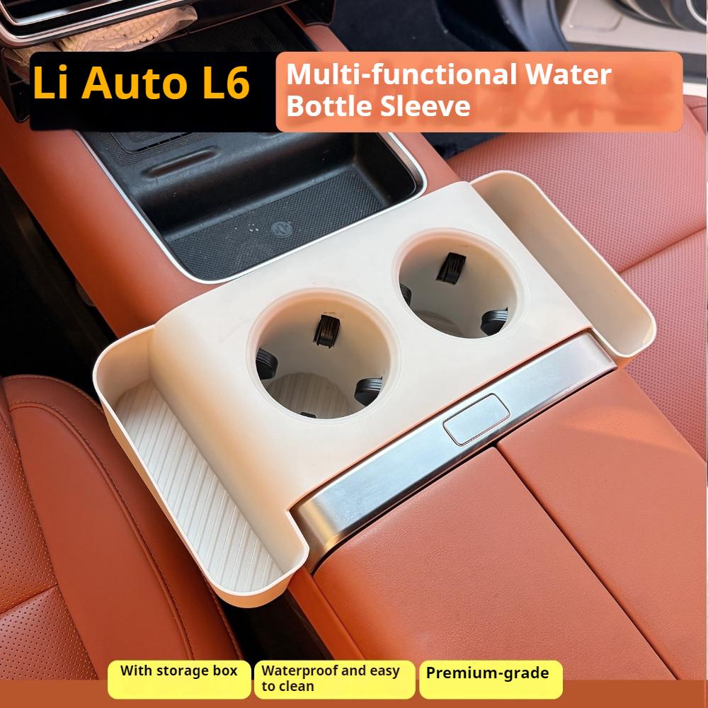 For Li Lixiang L6 L7 L8 L9 Car Specialized Cup Sleeve Cup Mat Central Control Armrest Storage Box Cup Holder Phone Storage