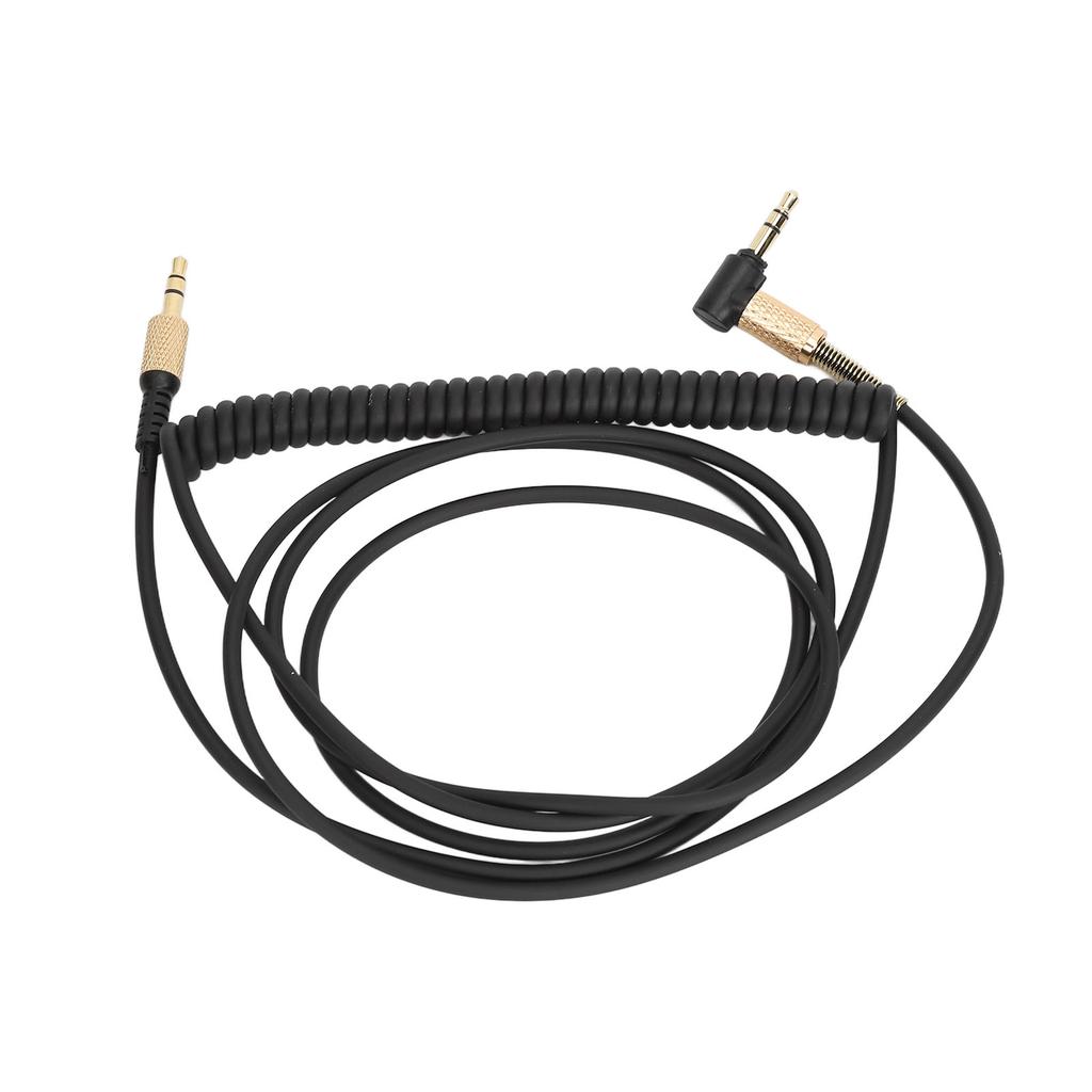 3.5mm to 3.5mm Coiled Cable Replacement 3.5mm Male to 3.5mm Male Cable Extension Cord for Monitor 2 II Mid A.N.C Major