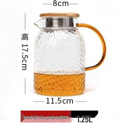 Shangqi Gehämmertes Glas Kaltwasserkrug