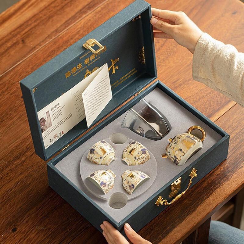Chaxun Master Chen Desheng Dunhuang Style Kung Fu Tea Set