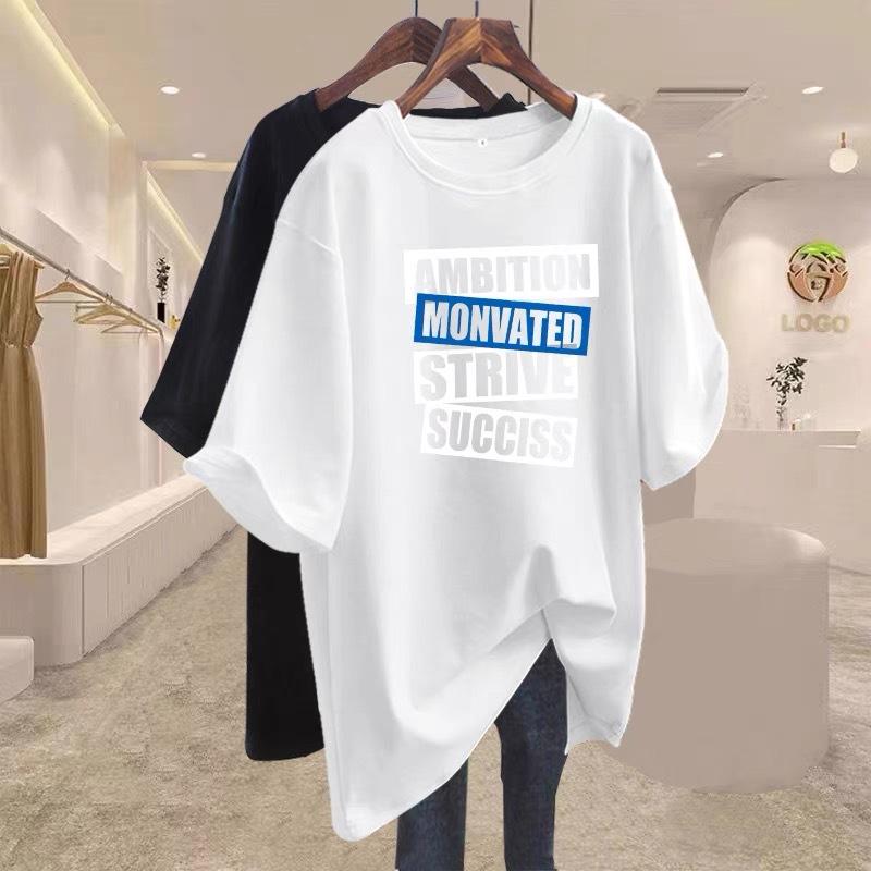 

Burgundy pure cotton American front shoulder with short-sleeved T-shirt for women s 2025 spring and summer new European large-size loose top S