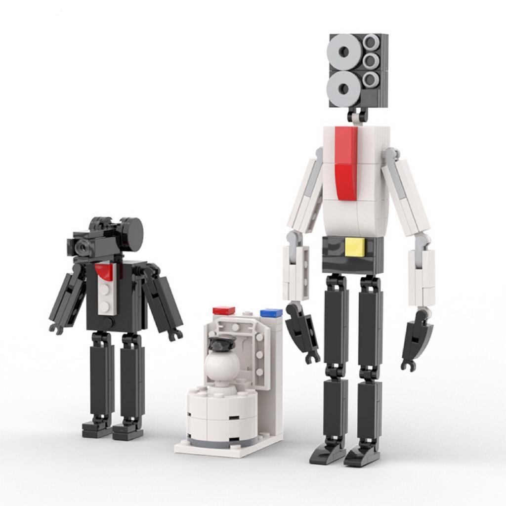 Surveillance Man War Toilet Man Camera Man Game Series Building Block Figure Toy