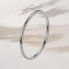 Women's 6mm Plain Titanium Steel Ring - Non-fading Ins Style Index Finger Band