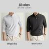 JEEP Men's Quarter-Zip Stand Collar Long Sleeve Pullover