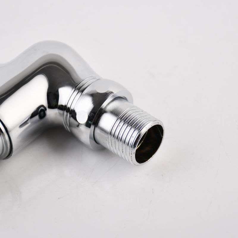 Brass Manual Delay Water Saving Eco-Friendly Urinal Flush Valve Time Flow Automatic Push-Type Hotel Use Wall-Mounted Flush Valve