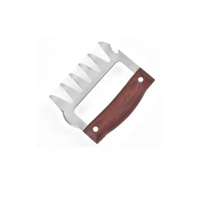 1 Bärenklauen-Grillgabel, Pulled Meat, Manuelle Fleischklammer-Grillgabel, Küchenwerkzeuge, Grillzubehör