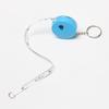 Mini Camping Measurement Candy Color Soft Ruler Tape Measure Keychain Measuring Tool