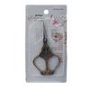 Stainless Steel Cross Stitch Light Luxury Small Scissors Baroque Style Vintage Scissors-Plum Vase Style