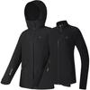 Fila Explorer Gtx Outdoor Hooded Windbreaker Jacket Women Jackets Deep-Black A11W517721F-BK