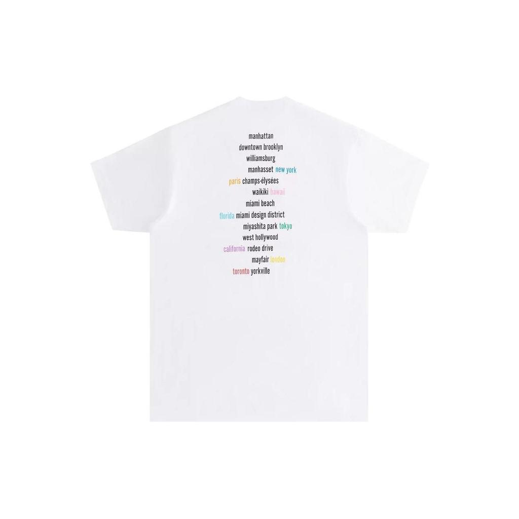 Kith Treats Tokyo Café Tee White Men Tops KHT030089-101