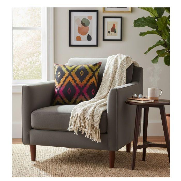 Housse de coussin 40 x 40 cm Traominas multicouleur