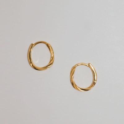 Modernlike 14k Gold-filled Silver Doi Tornado Earrings