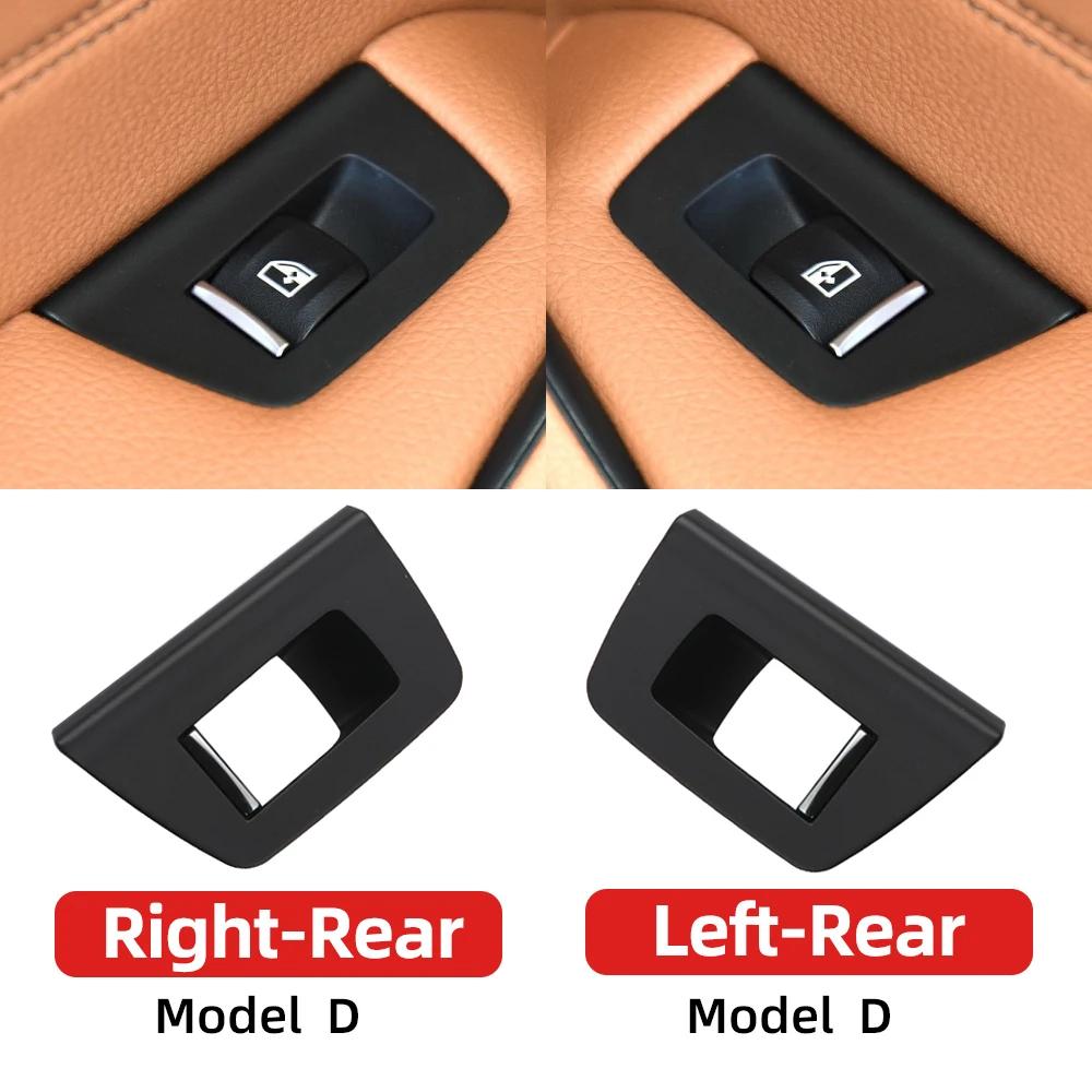 LHD RHD Car Interior Front Rear Door Window Lift Switch Button Panel Trim Cover For BMW 5 Series M5 G30 G31 F90 2017-