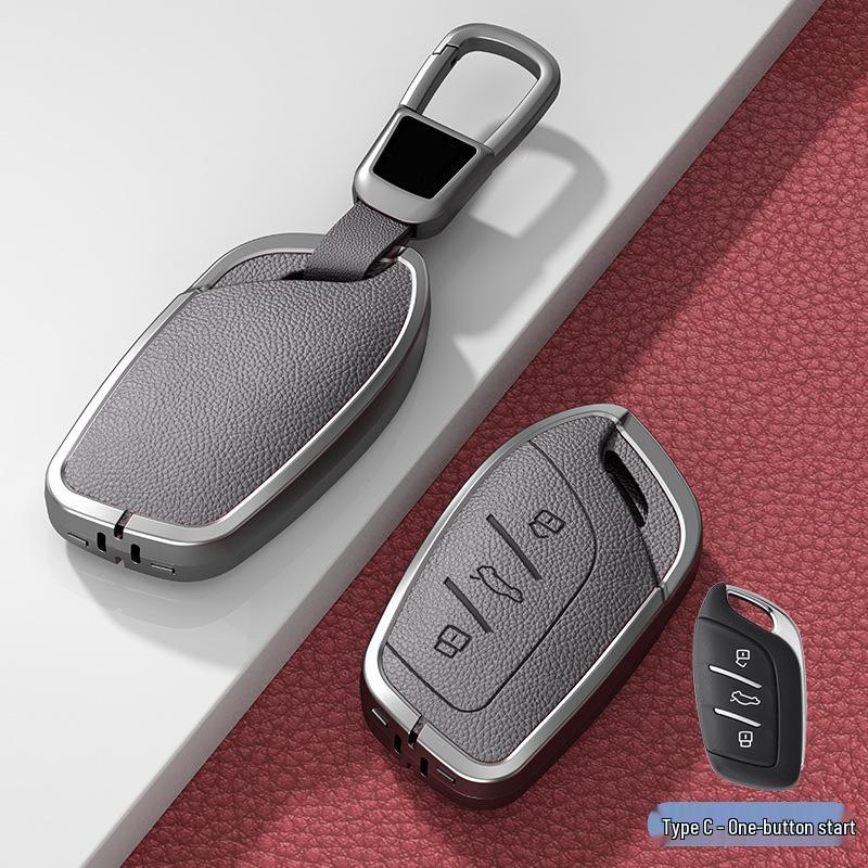 Compatible Key Cover for Roewe RX5 Max/ RX5/ RX3/ I5/ I6 Plus/ New 350/360 - Unisex Design.