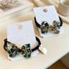 Hair Ties for Women Girls - Bowknot Ponytail Holders, Elastic Hair Bands for Party Daily Use
