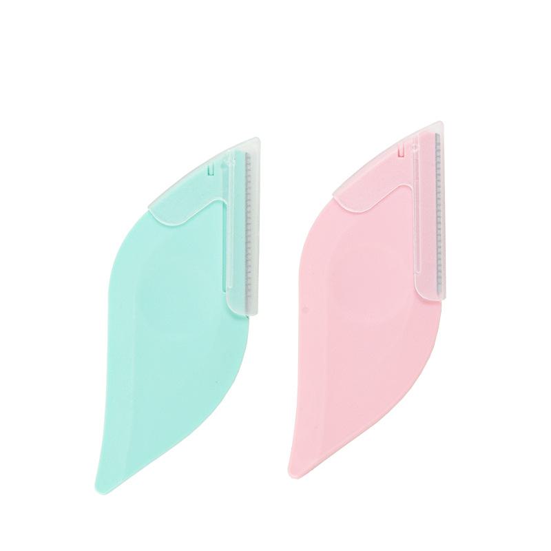 Wave Pattern Macro Folding Stainless Steel Eyebrow Trimmer