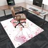 1pc Anime Cartoon Design Chair Mat - Festival Gift, Non-Slip Carpet for Office Chair, Suitable for Home Decor, Living Room, Bedroom, Game Room & Dormi