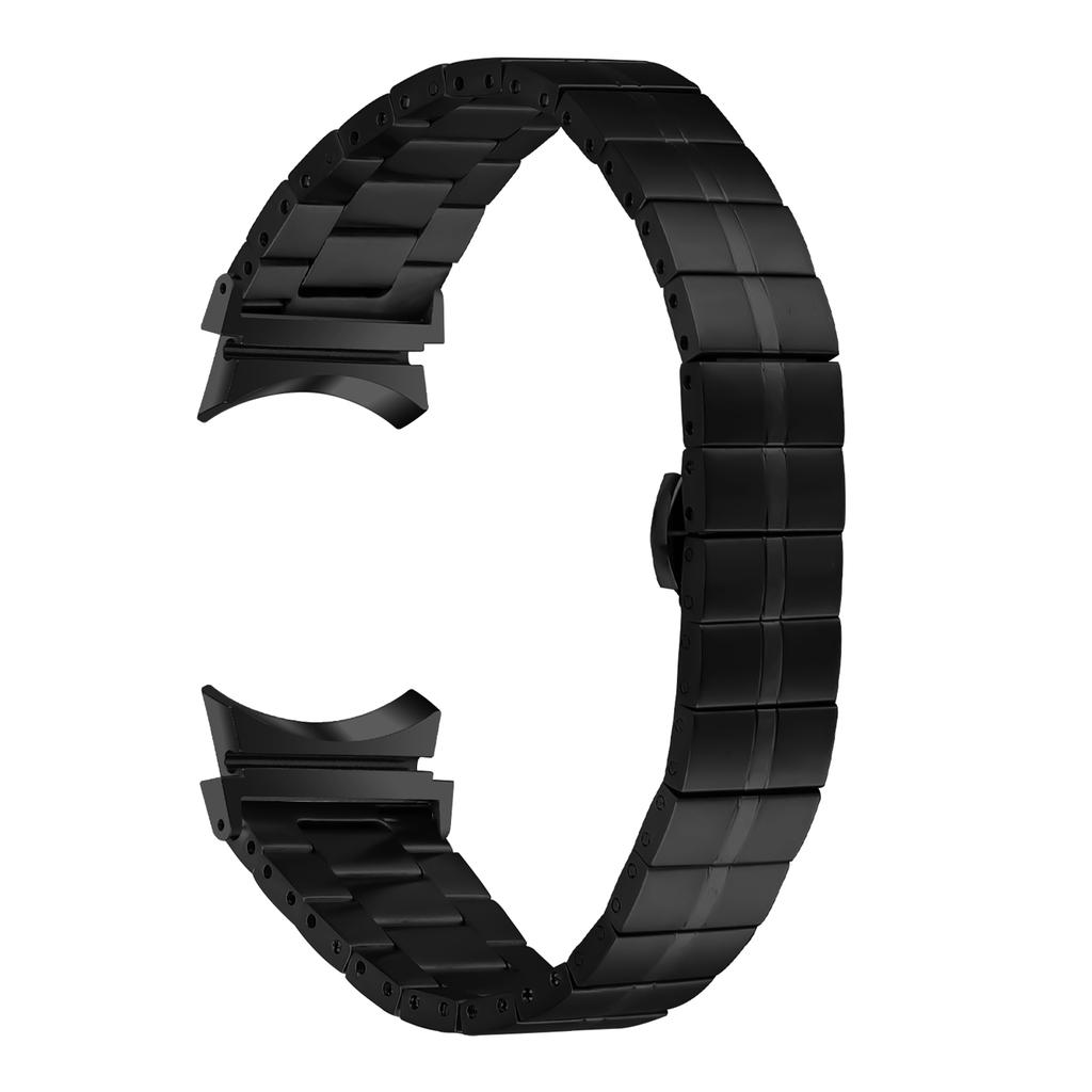 For Samsung Galaxy Watch6 40mm/44mm/Watch6 Classic 43mm/47mm Stainless Steel Strap Stylish Wrist Band