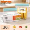 TRNFA Food-Grade Zipper Storage Bags with Cutter