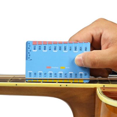 Guitar String Action Gauge String Height Ruler Light Weight