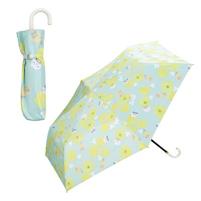 Parasol Shading Chiikawa Flower Crown Mini Yellow Rate UV Cut Rate Heat Shielding For Both Sunny and Rainy Folding Umbrella For Commuting To Work or