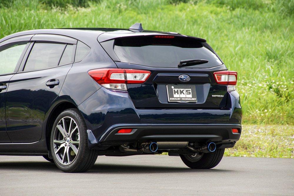 Tobă de eșapament sport HKS Automotive Liga Max Premium pentru SUBARU IMPREZA SPORT, Impreza Sport, piese compatibile cu sistemul de admisie și evacuare