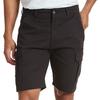 Men Cargo Shorts Mid-rise Button Zipper Fly Solid Color Casual Shorts with Reinforced Pockets Outdoor Activities Shorts