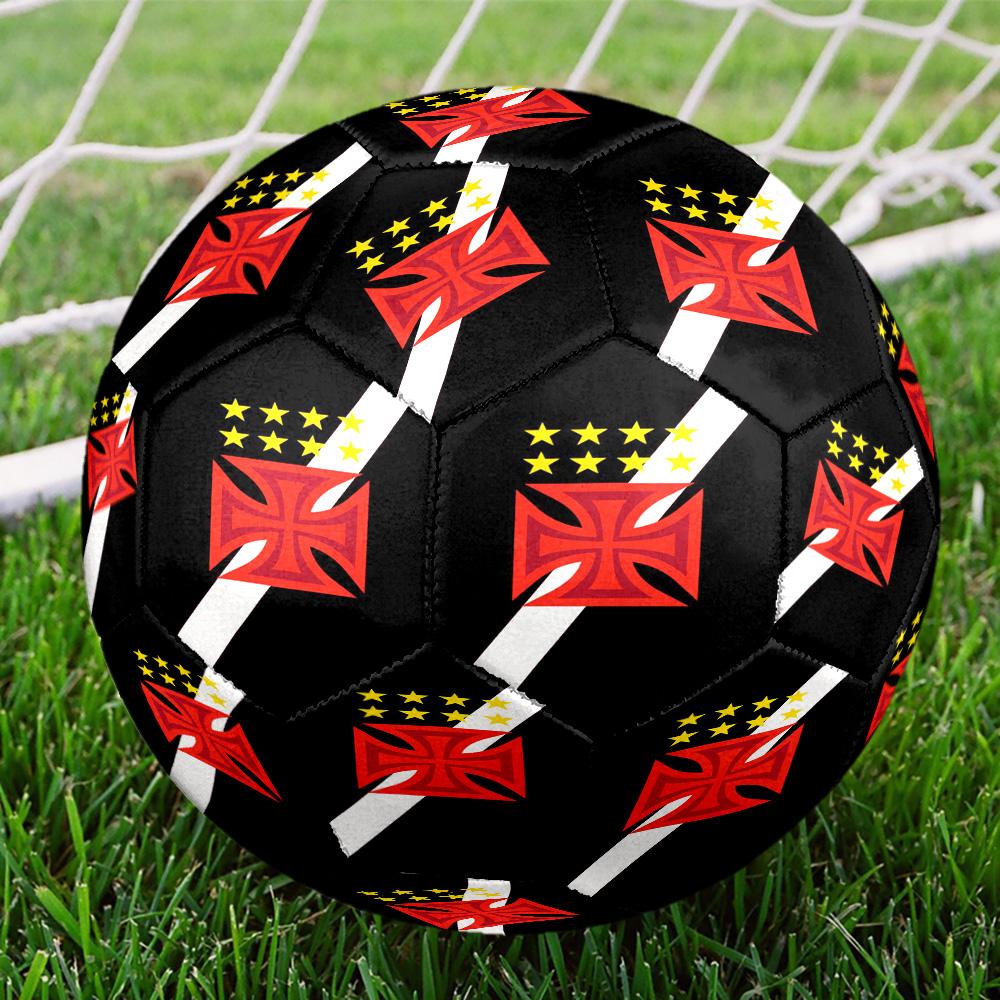 Vasco Football Club Printed Size 5 Soccer Balls, High-Quality, Anti-Slip, Protective Football, A Unique Gift , Birthdays, Christmas Gifts