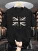 Summer 100 Pure Cotton Unisexs Casual Loose Fashion Trend Brand Printed Comfortable Sports Short Sleeved Round Neck Tshirt Top