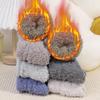 Coral Fleece Thick Sock Winter Unisex Plush Anti Slip Thicken Thermal Warm Socks Women Men Floor Home Sleep Fluffy Soft Hosiery