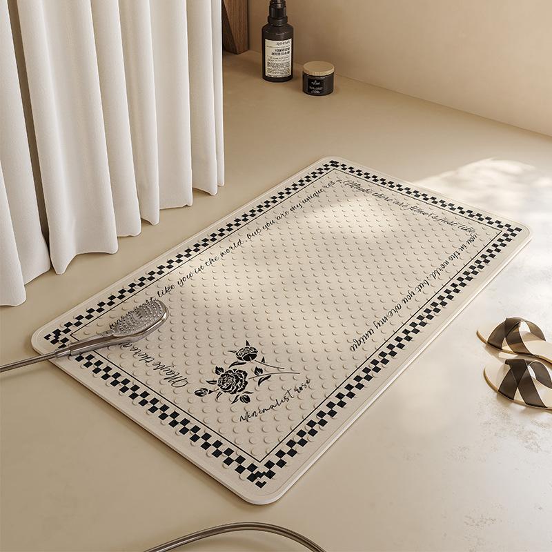 

Для детей и пожилых людей противоскользящий коврик на присоске Современные цветы для беременных женщин в ванной комнате коврик на присоске против падений 40*70cm