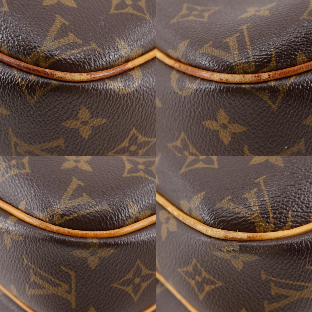 LOUIS VUITTON Reporter PM Shoulder Bag M45254 Brown Monogram canvas Women Used