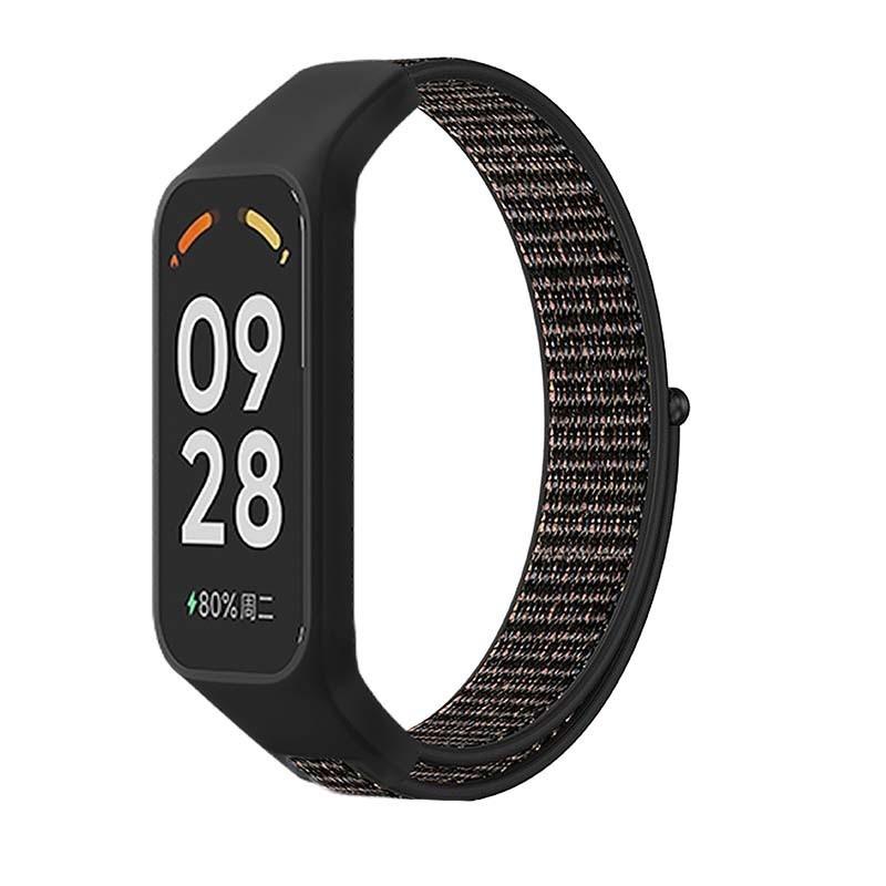 Pro Redmi Band 2 popruh Nylonová smyčka Watchband + náramek pouzdra pro Xiaomi Band 8 Active náramkový pásek Příslušenství k chytrým hodinkám