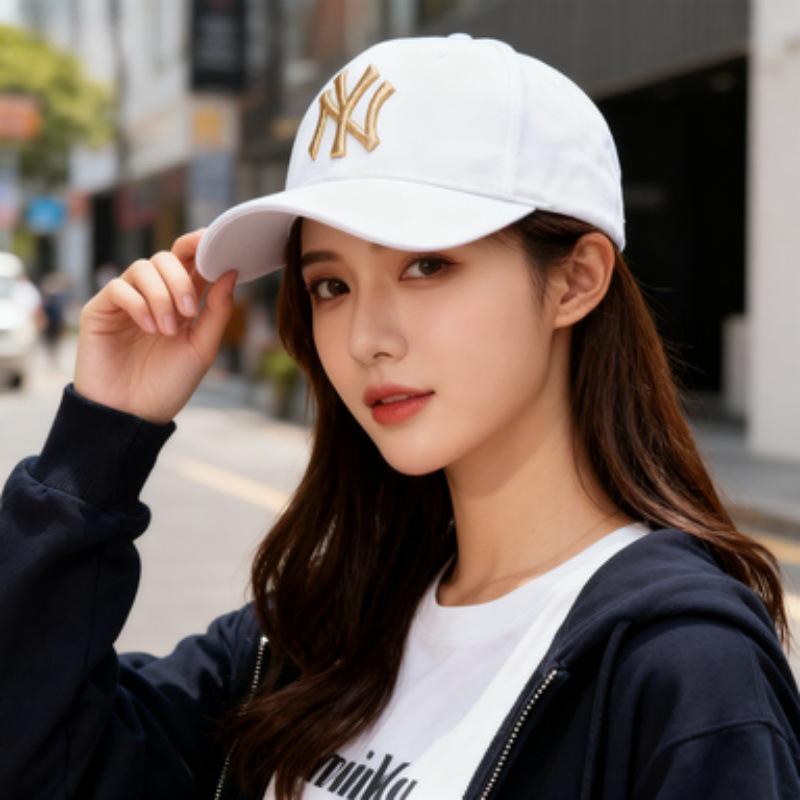 Adjustable NY Yankees & LA Baseball Cap, Unisex Sunshade Duckbill Hat