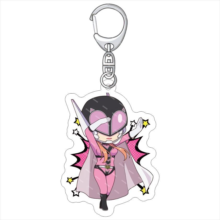 Santai Daishikkaku Go Go Loser Ranger Acrylic Keychain Lovely Bag Charms Pendant Gifts Key Chain Cute Souvenir Llavero Kingring