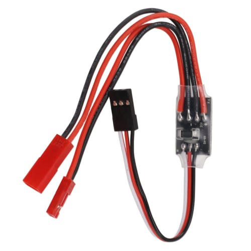 RC Electronic Switch, 3-30V 20A High-Voltage Remote Control Electronic Switch, Durable Remote Control On/Off Electronic Switch with PWM Receiver for R