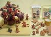 [Clay That Turns Into a Tree When It Dries] Mokunen-san Cut, Carve, Drill, Glue [Set of 2] (Pencil Set)
