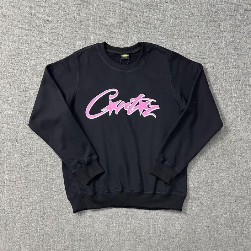 26 American Streetwear Graphic Print Crewneck Sweatshirt Loose Fit Teens