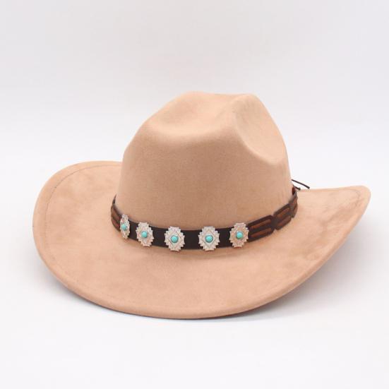 Western Cowboy Hat for Men And Women Shapeable Wide Brim