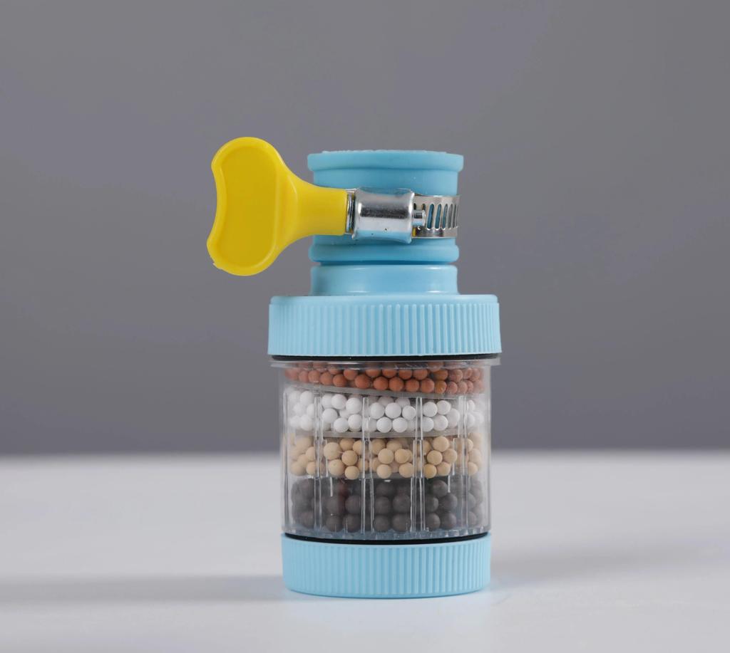 Filtro per Rubinetto Acqua Domestico Cucina Casa Rubinetto Mini Rubinetto Acqua Pulita Purificatore Filtro Cartuccia Filtrante Filtro a Carbone