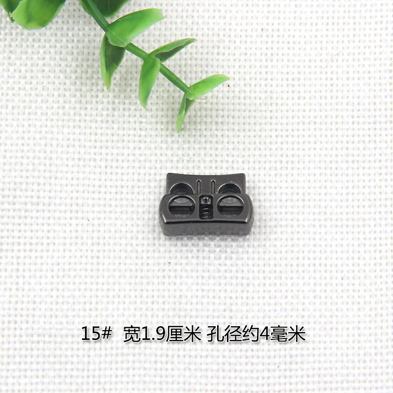 Clothing Metal Spring Buckle Buckle Rope Buckle Alloy Pig Nose Buckle Down Jacket Bell Rope Buckle Elastic Buckle