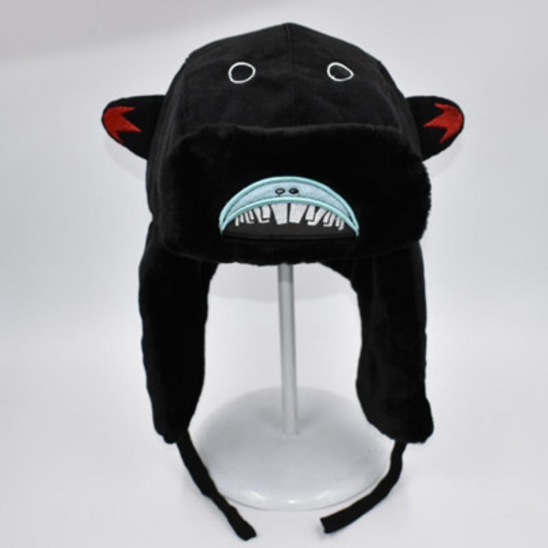 Chapeau Thunderbolt Femme Mignon Coton Homme Hiver Épaissi Chaud Protection Oreilles Automne Jeunesse Chapeau Locomotive