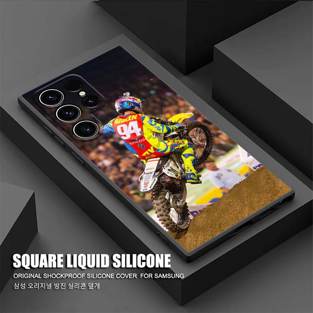 Motorbike Motocross Moto Cross Dirtbikes S26Ultra Case For Samsung Galaxy S26 S25 S24 S23 S20 S21 FE S22 Ultra Plus Phone Cover