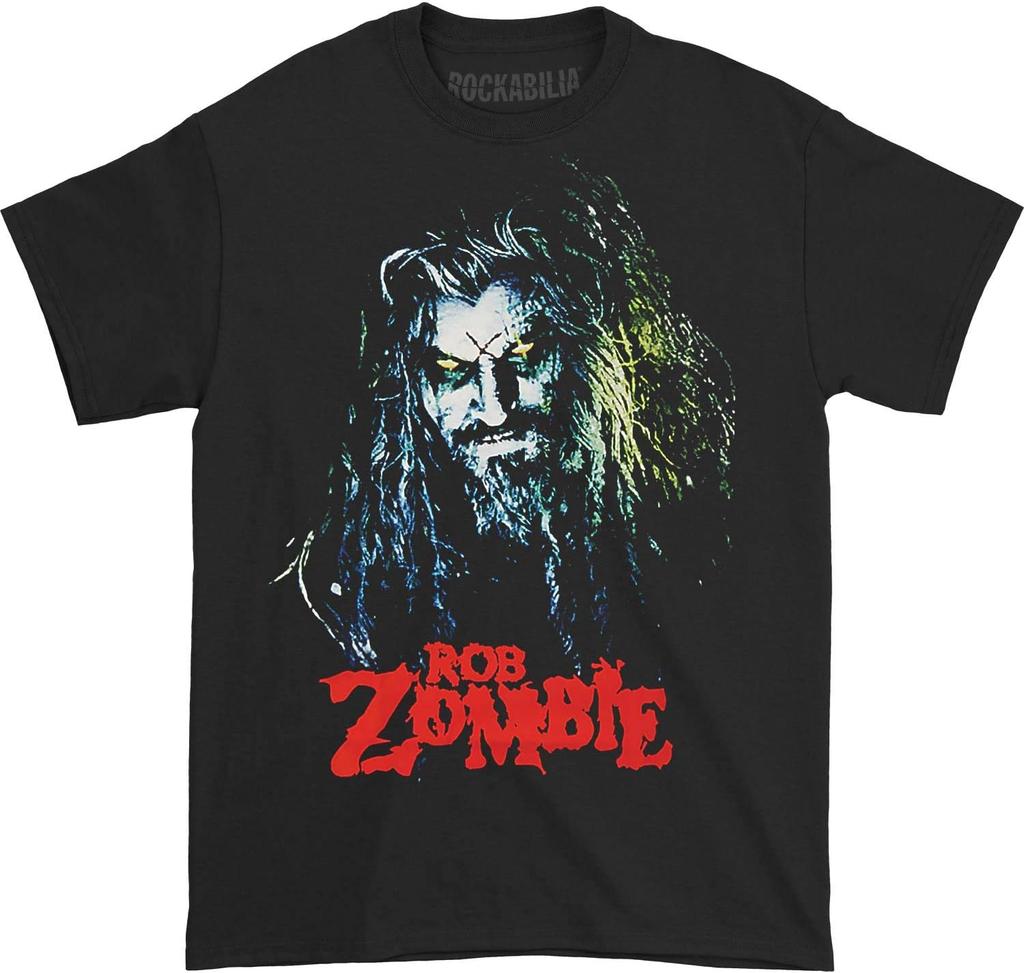 Rob Zombie Portrait Graphic T-shirt