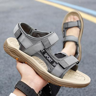Fashion Summer Luxury Brand Men Sandals Fashion Design Breathable Casual Shoes Men Soft Bottom Outdoor Beach Sandals Men Walking Shoes