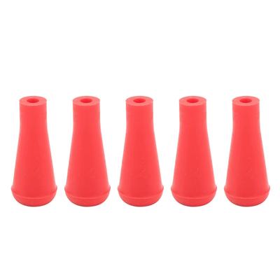 5Pcs 6mm Archery Arrow Tips Soft Rubber Arrowheads Rubber Blunt Point Broad Heads for Hunting