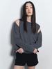 Visus Fold Over Shorts_Black