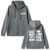 Singer Aitana Zipper Hoodie CUARTO AZUL Print Zip Up Jacket Coat Men Women Fashion Pop Music Hoodies Sweatshirt